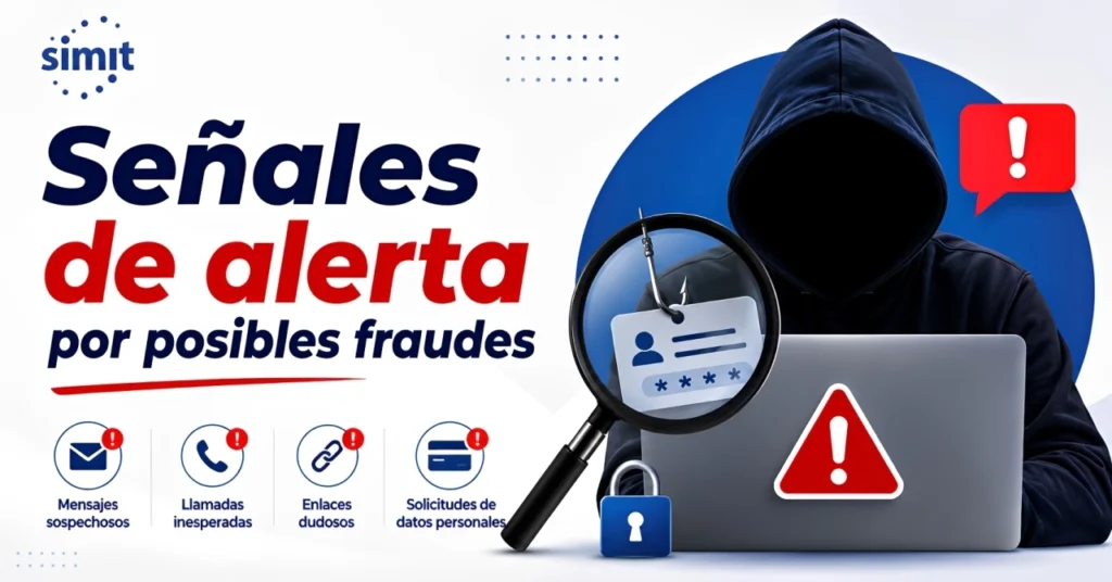 Señales de alerta por posibles fraudes