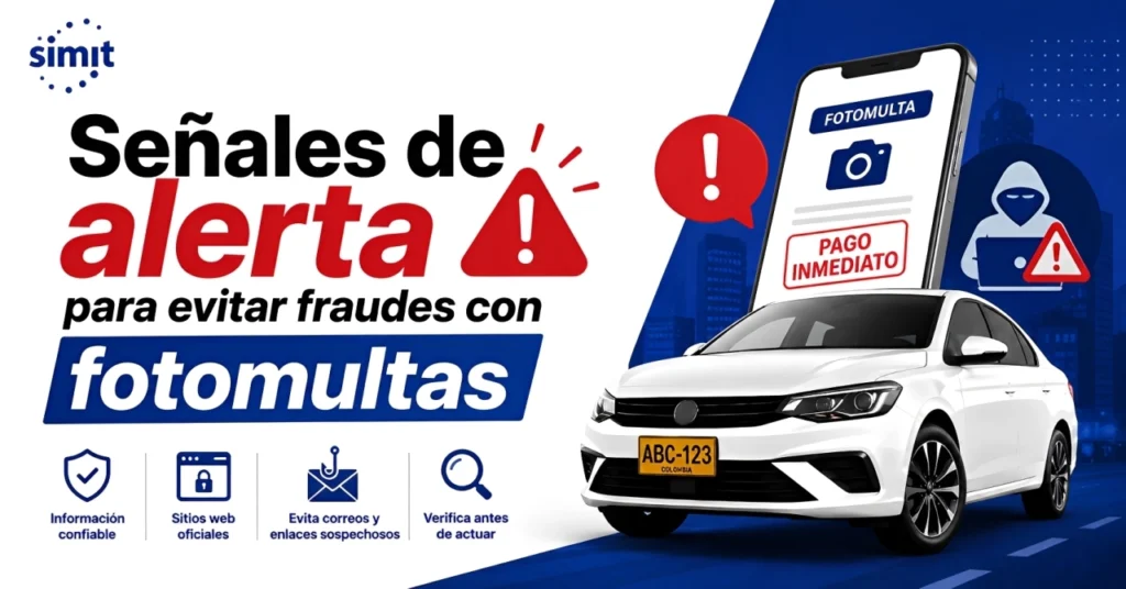 Señales de alerta para evitar fraudes con fotomultas