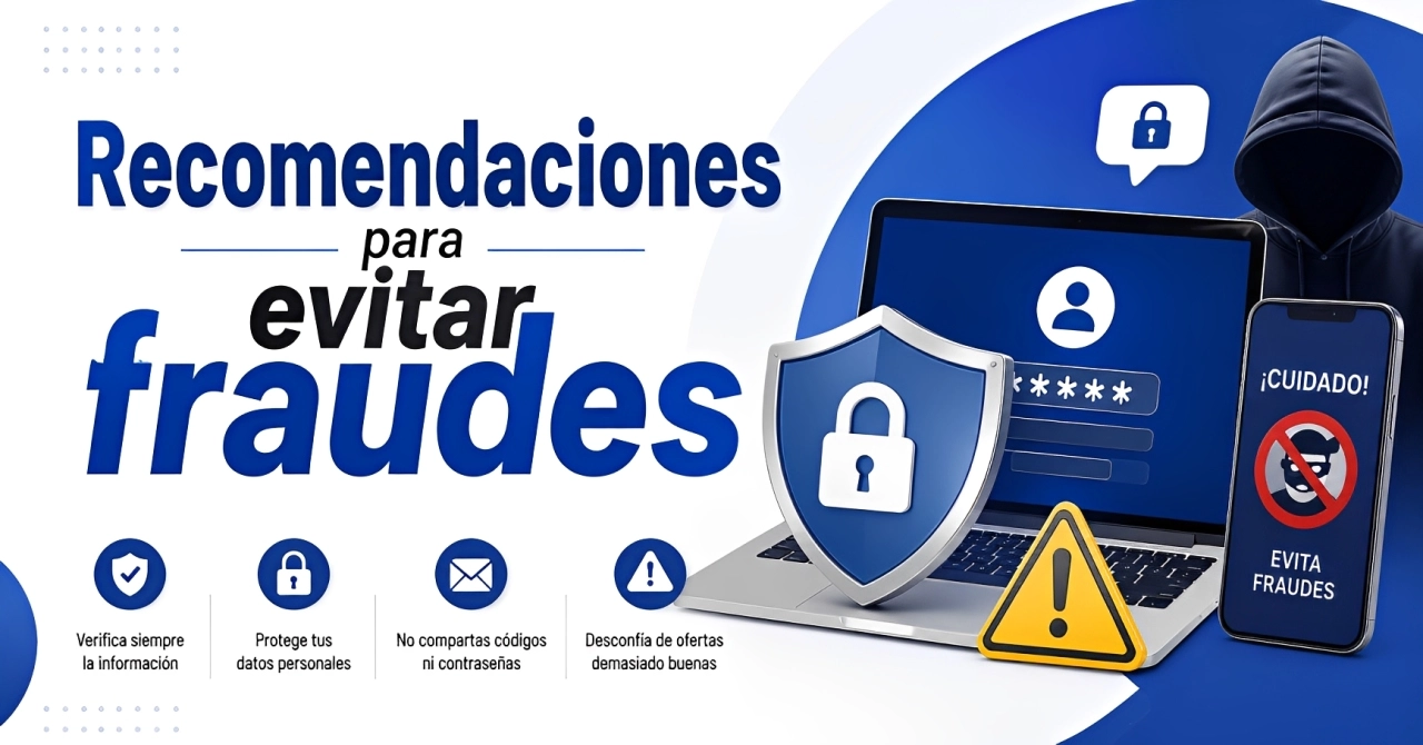 Recomendaciones para evitar fraudes