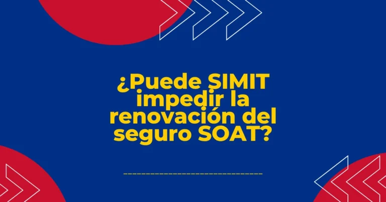 Renovación del SOAT